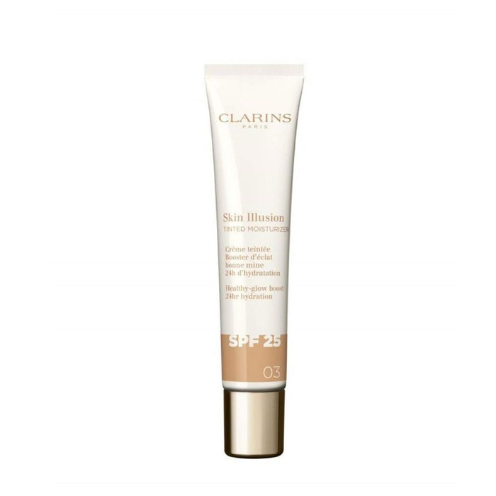 Clarins Skin Illusion Tinted Moisturiser SPF25.