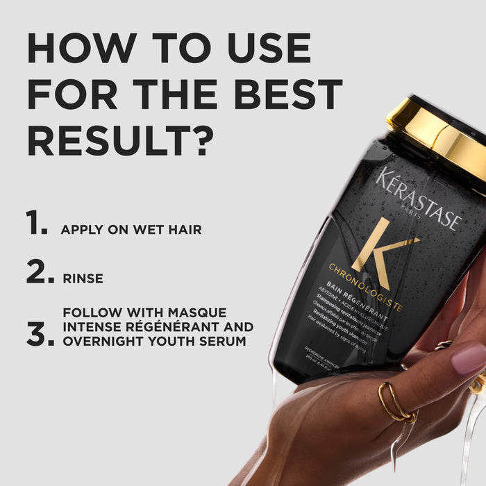 Kérastase Chronologiste Bain Régenerant, Youth Revitalising Shampoo