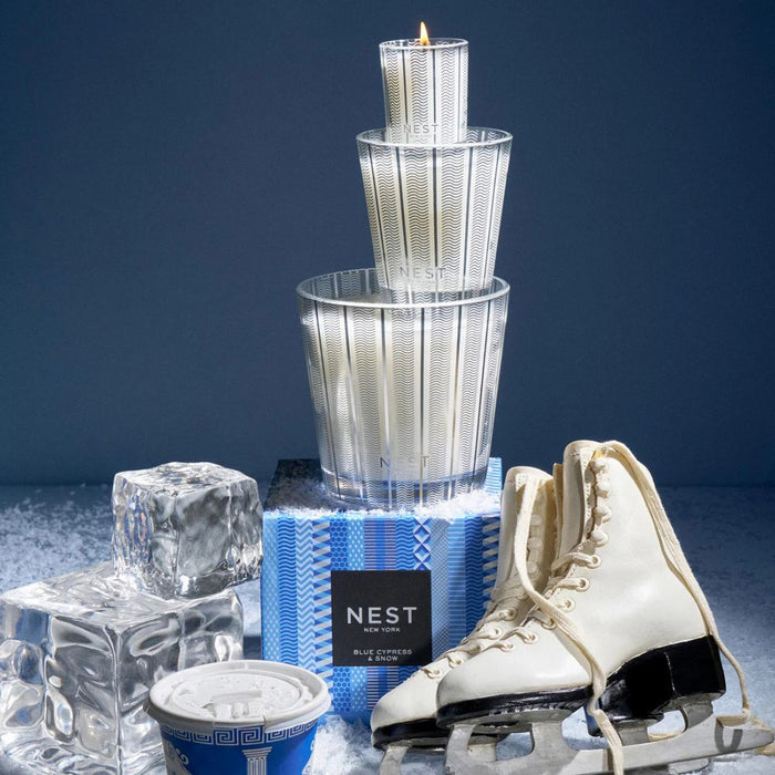 NEST New York Blue Cypress and Snow Classic Candle