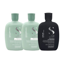 Alfaparf Milano Rebalance Balancing Low Shampoo Duo with Complimentary Alfaparf Detox Shampoo