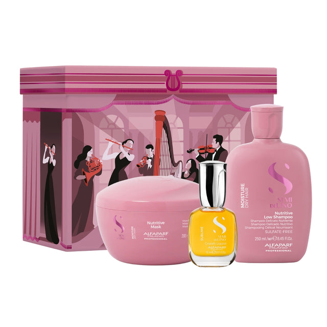 Alfaparf Semi Di Lino Moisture Gift Set