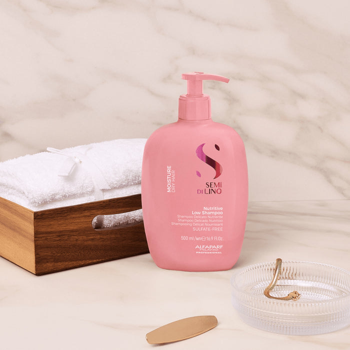 Alfaparf Milano Semi Di Lino Moisture Nutritive Low Shampoo 500ml
