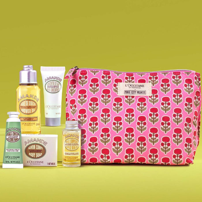 L'Occitane Almond Travel Collection.