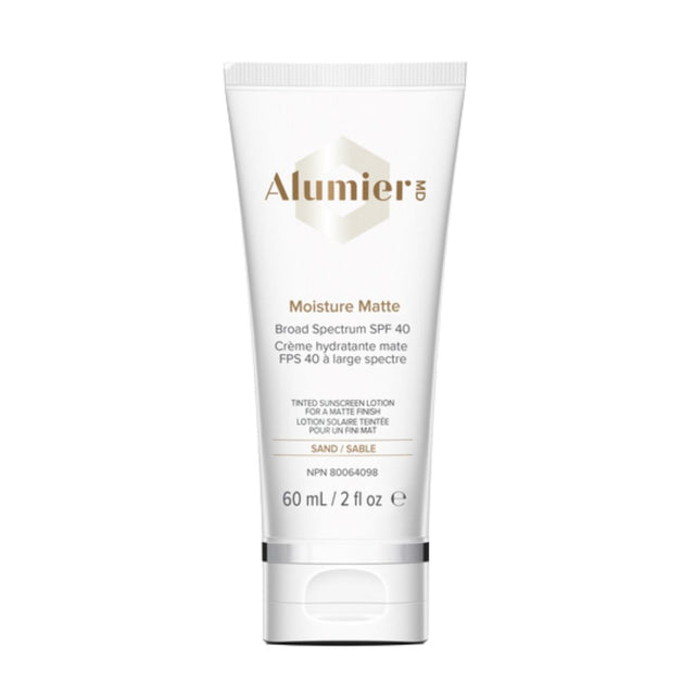Alumier MD Moisture Matte SPF 40 Sand.
