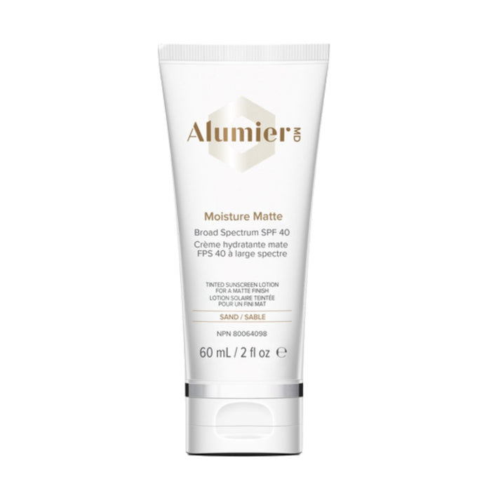 Alumier MD Moisture Matte SPF 40 Sand.
