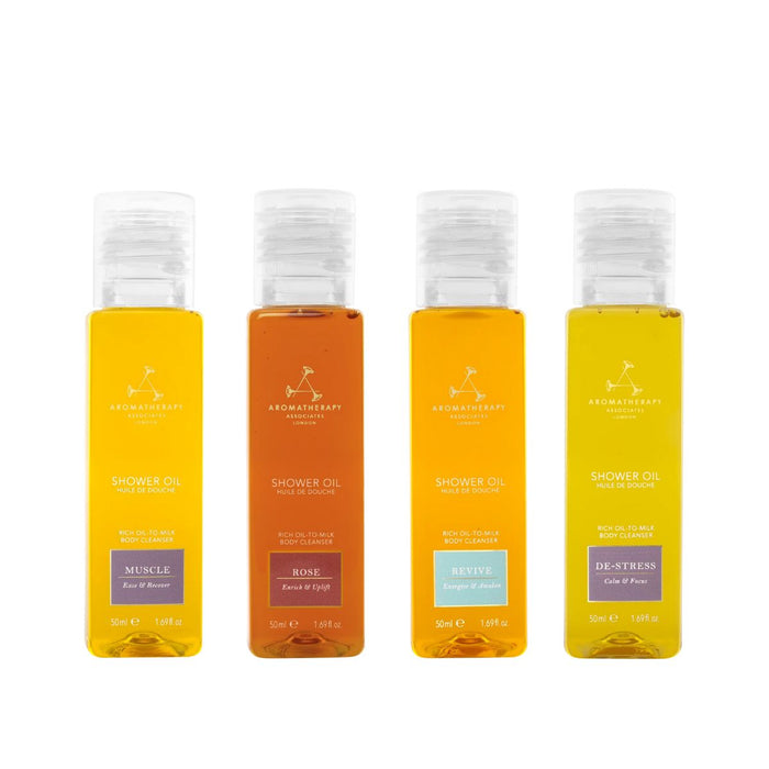 Aromatherapy Associates Shower Oil Discovery Collection 4x50ml