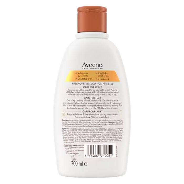 AVEENO Daily Moisture+ Oat Milk Blend Shampoo 300ml