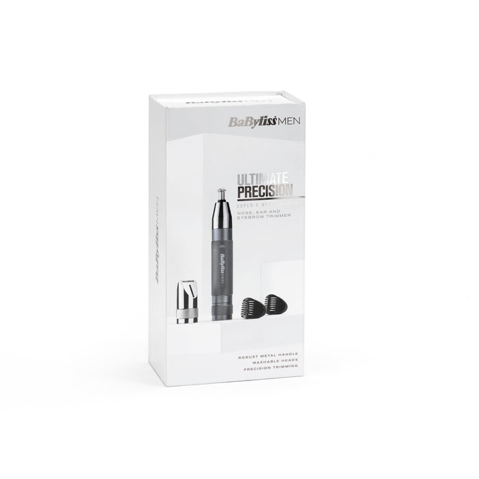 BaByliss Super-X Metal Series Cordless Nose Trimmer