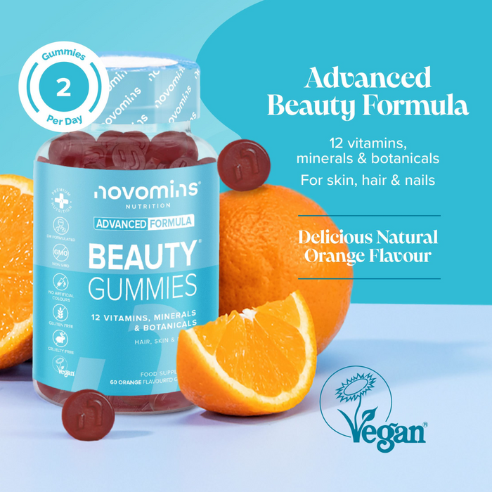 Novomins Beauty Hair Skin & Nail Gummies