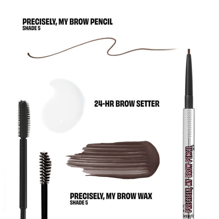 Benefit The Brow Booth Brow Gift Set – Shade 5 Black-Brown