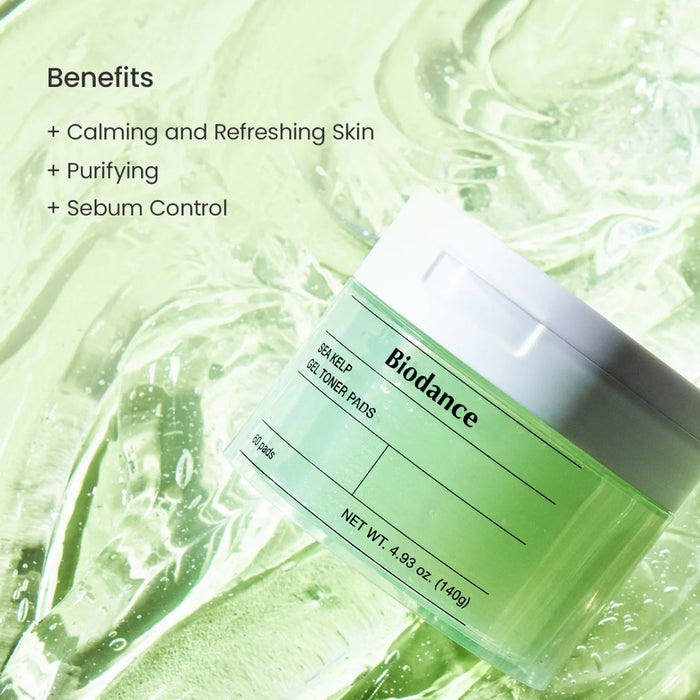 Biodance Sea Kelp Gel Toner Pads - 60 Pads
