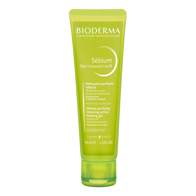Bioderma Sebium Intense Purifying Cleansing Active Foaming Gel 45ml
