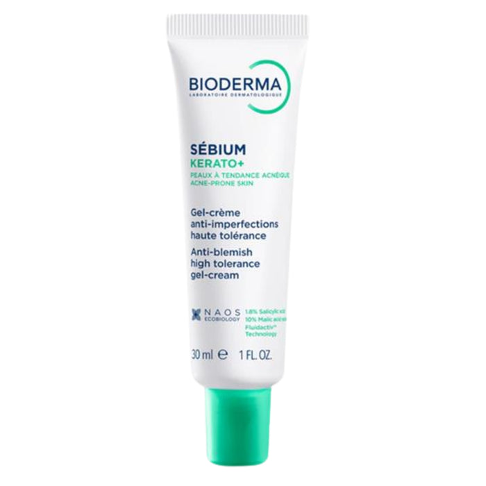 Bioderma Sébium Kerato+ Gel Cream 30ml for Acne-Prone Skin
