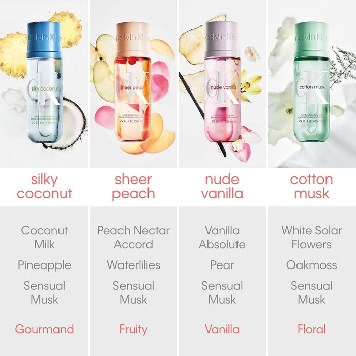 Calvin Klein Body Mist Sheer Peach