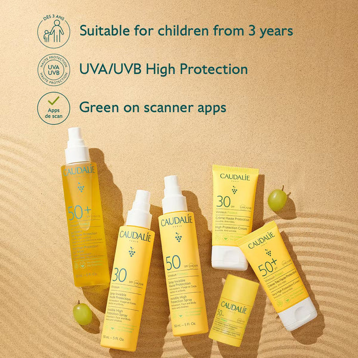 Caudalie Invisible High Protection Spray SPF50 150ml