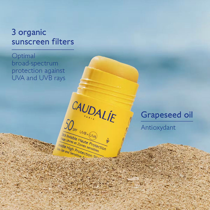 Caudalie Invisible High Protection Stick SPF50 - 15g