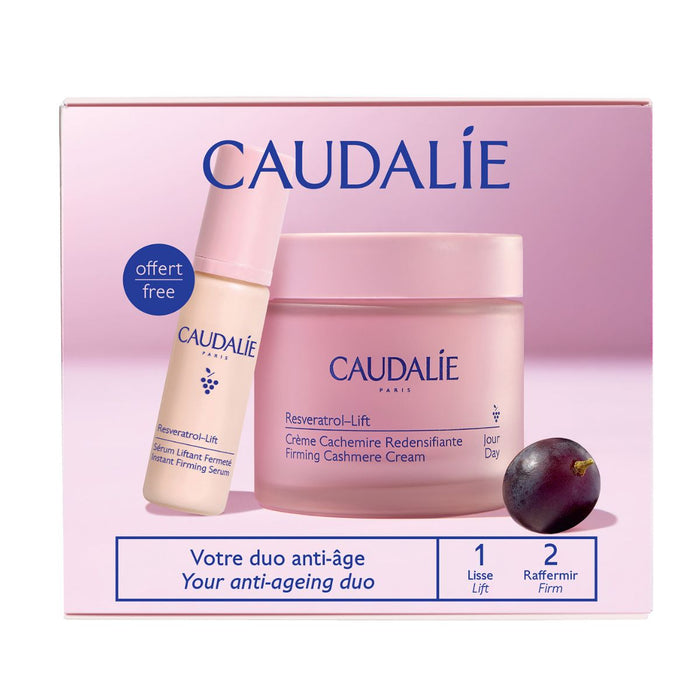 Caudalie Resveratrol-Lift Cashmere Duo Kit - 60ml.