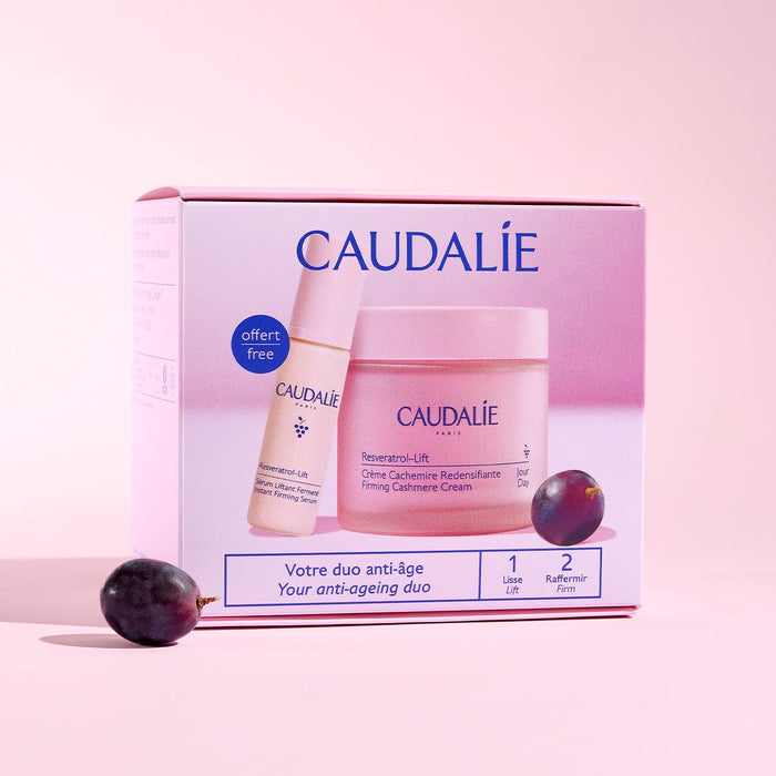 Caudalie Resveratrol-Lift Cashmere Duo Kit - 60ml.