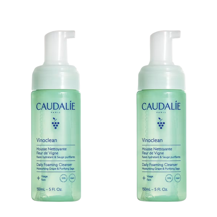 Caudalie Vinoclean Instant Foaming Cleanser Duo 2026