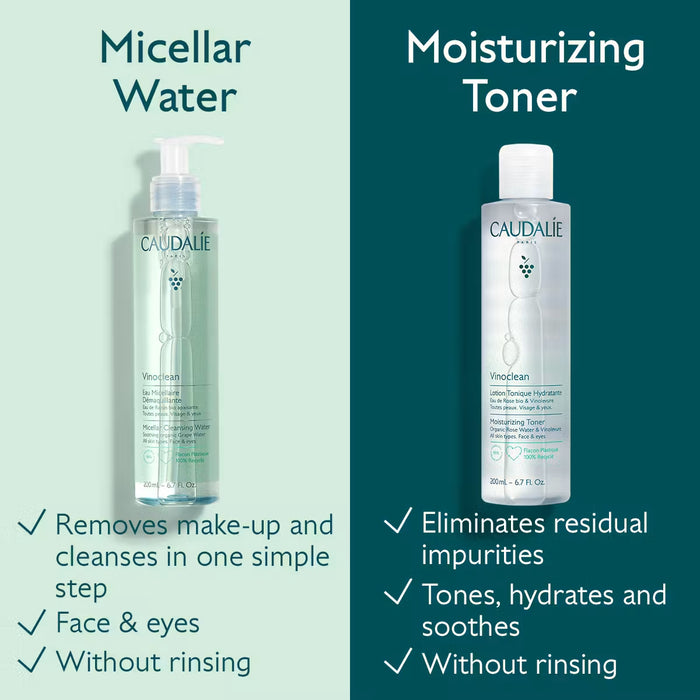 Caudalie Vinoclean Micellar Cleansing Grape Water 100ml