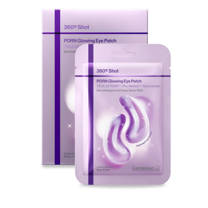 Centellian 24 360º Shot PDRN Glowing Eye Patches 6 Pairs
