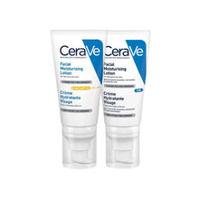 CeraVe Day & Night Facial Moisturising Duo for Dry Skin with SPF50 and Niacinamide