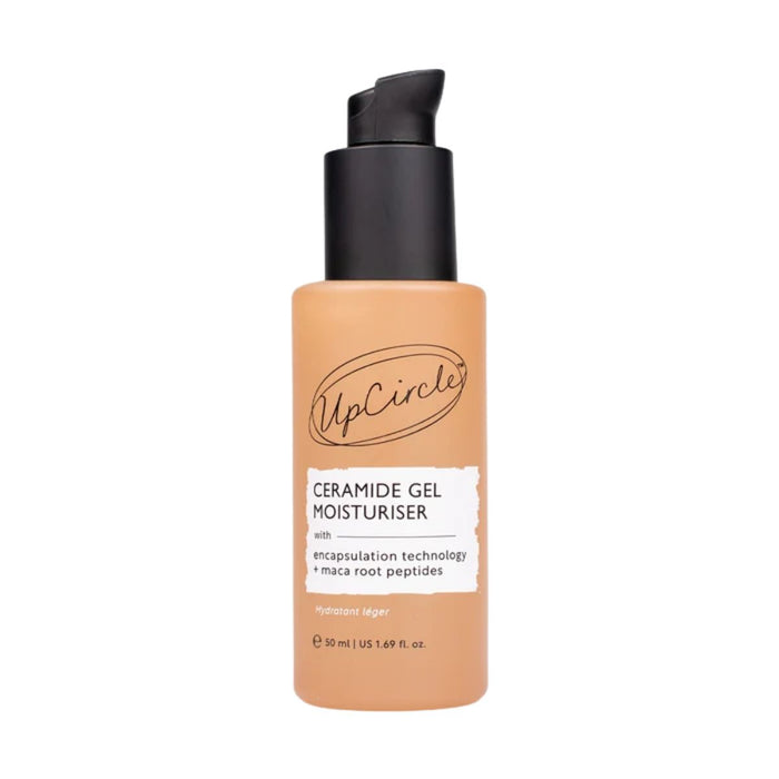 UpCircle Beauty Ceramide Gel Moisturiser with Encapsulation Technology + Maca Root Peptides 50ml