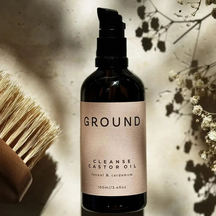 GROUND Cleanse Castor Oil 100ml