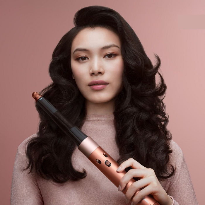 Dyson Airwrap Straight & Wavy in Amber Silk