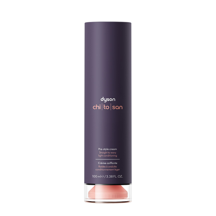 Dyson Chitosan™ Pre-style cream Straight to wavy light conditioning