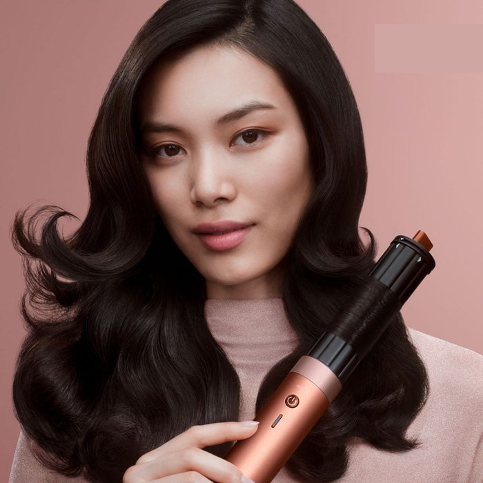 Dyson Coanda 2X Multi-Styler and Dryer for Straight Wavy Hair in Amber Silk.