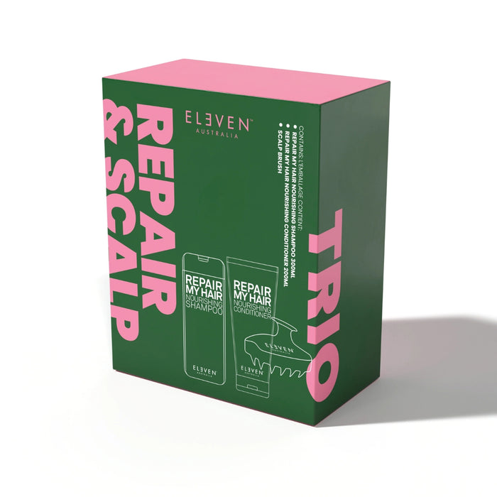 ELEVEN Repair & Scalp Brush Trio Pack Limited Edition