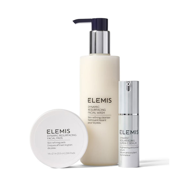 Elemis Glow Bright Resurfacing Trio- Dynamic Resurfacing Radiance Routine