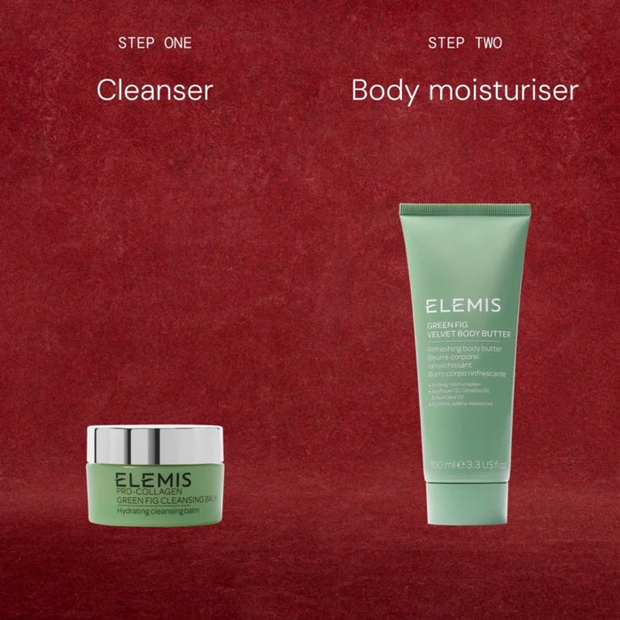 Elemis Nourish & Smooth Green Fig Face & Body Duo Gift Set