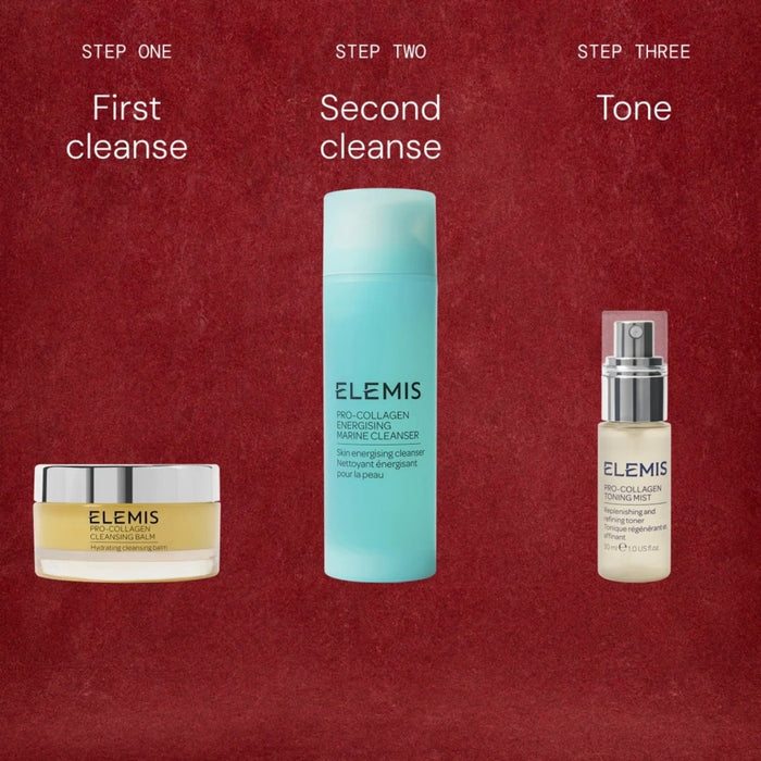 Elemis Refresh & Replenish Pro-Collagen Cleanse & Tone Trio