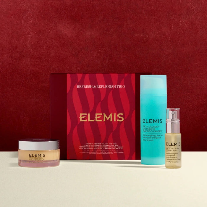 Elemis Refresh & Replenish Pro-Collagen Cleanse & Tone Trio