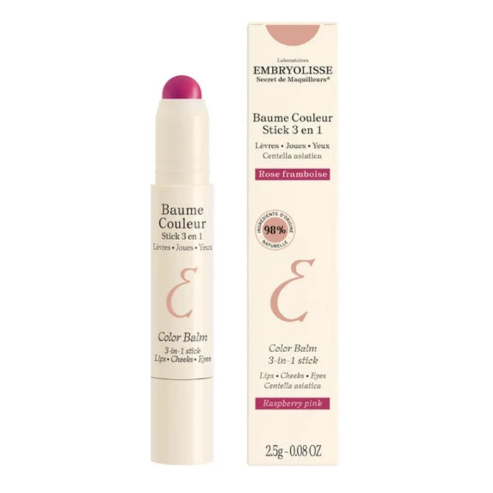 Embryolisse Colour Balm Stick 3in1 Raspberry Pink