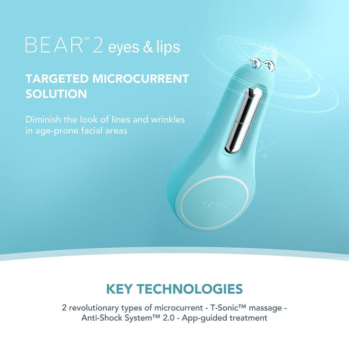 Foreo BEAR 2 eyes & lips Arctic Blue.