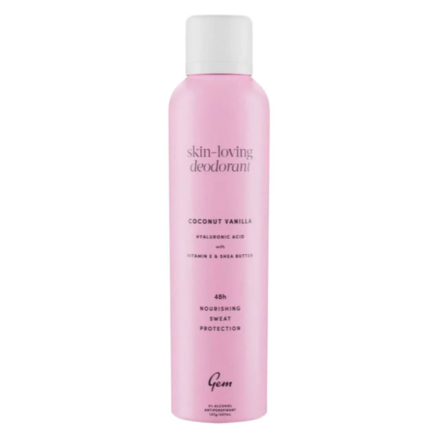 Gem Skin-Loving Deodorant: Coconut & Vanilla 200ml