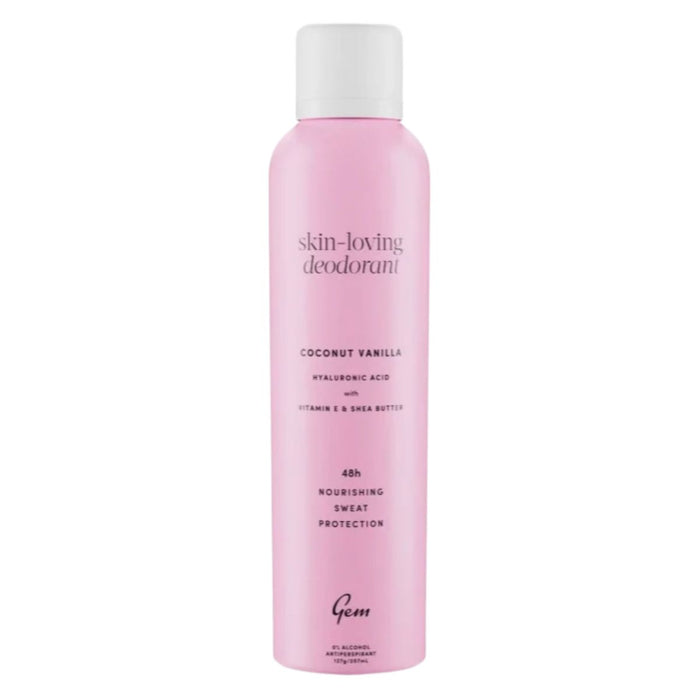 Gem Skin-Loving Deodorant: Coconut & Vanilla 200ml