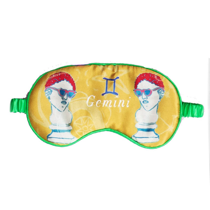 Jessica Russell Flint Gemini  Silk Eye Mask
