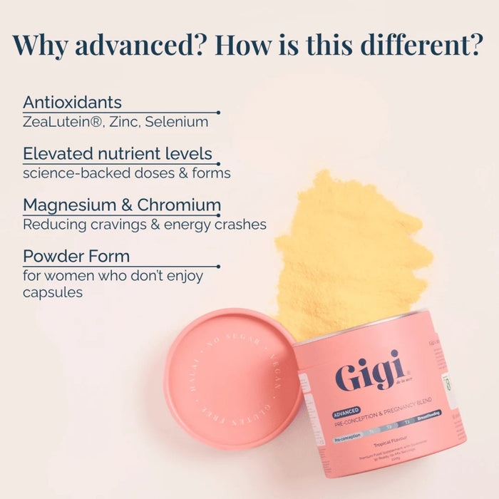 Gigi Supplements Advanced Pre-Conception & Pregnancy Blend