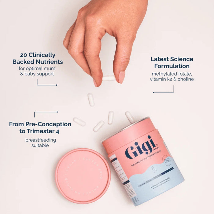Gigi Supplements Pre-Conception Pregnancy Blend