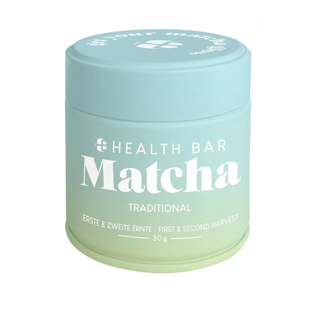 Health Bar Bio Matcha Traditional Tin 30g