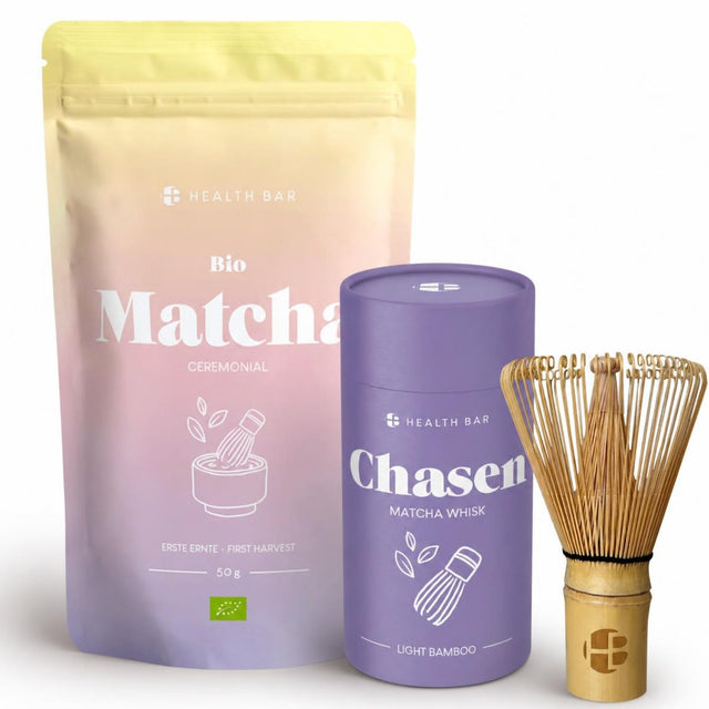 Health Bar Matcha Starter Set