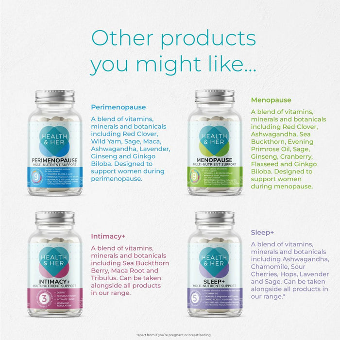 Health & Her Multivitamin for Women Taking Hormone Replacement Therapy (HRT)