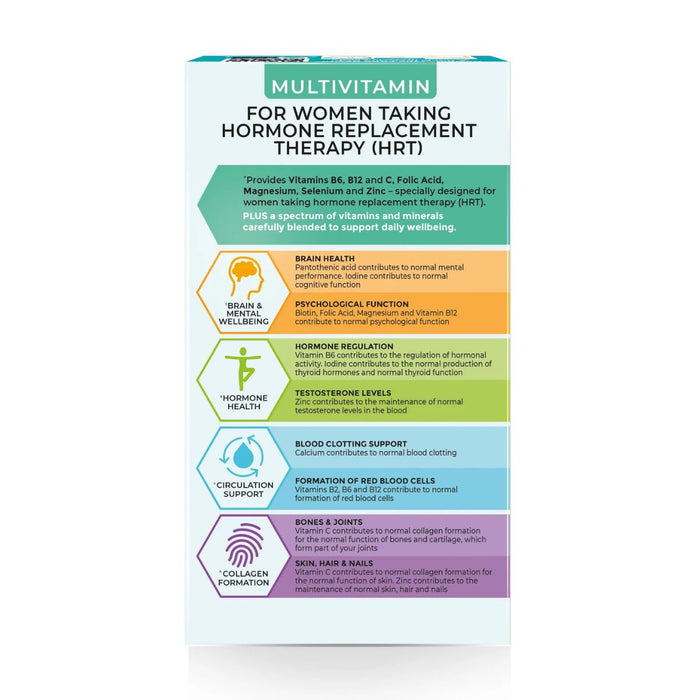 Health & Her Multivitamin for Women Taking Hormone Replacement Therapy (HRT)