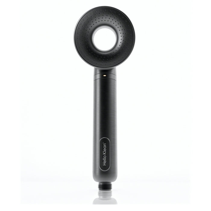 Hello Klean Shower Head+ Intelligent Filtered Shower Head in Brushed Chrome