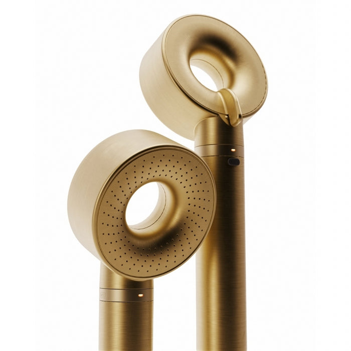 Hello Klean Shower Head+ Brushed Brass