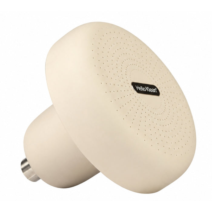 Hello Klean Rain Shower Beige Filtered Overhead Shower Head